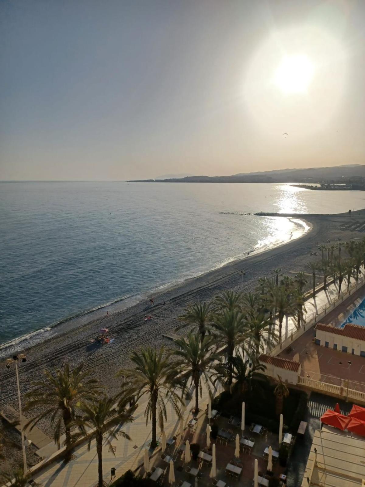 Estudio Con Vistas Al Mar Algarrobo Costa Centro Internacional Luaran gambar