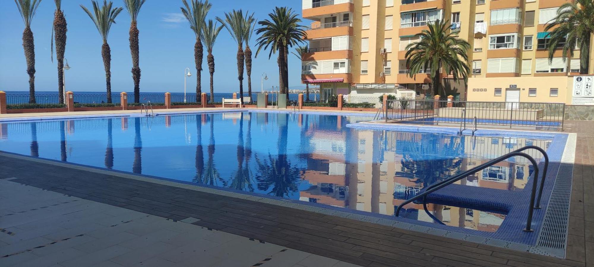 Estudio Con Vistas Al Mar Algarrobo Costa Centro Internacional Luaran gambar